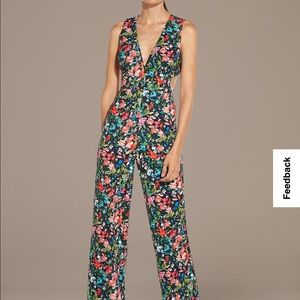 David’s Bridal NWT Floral Jumpsuit